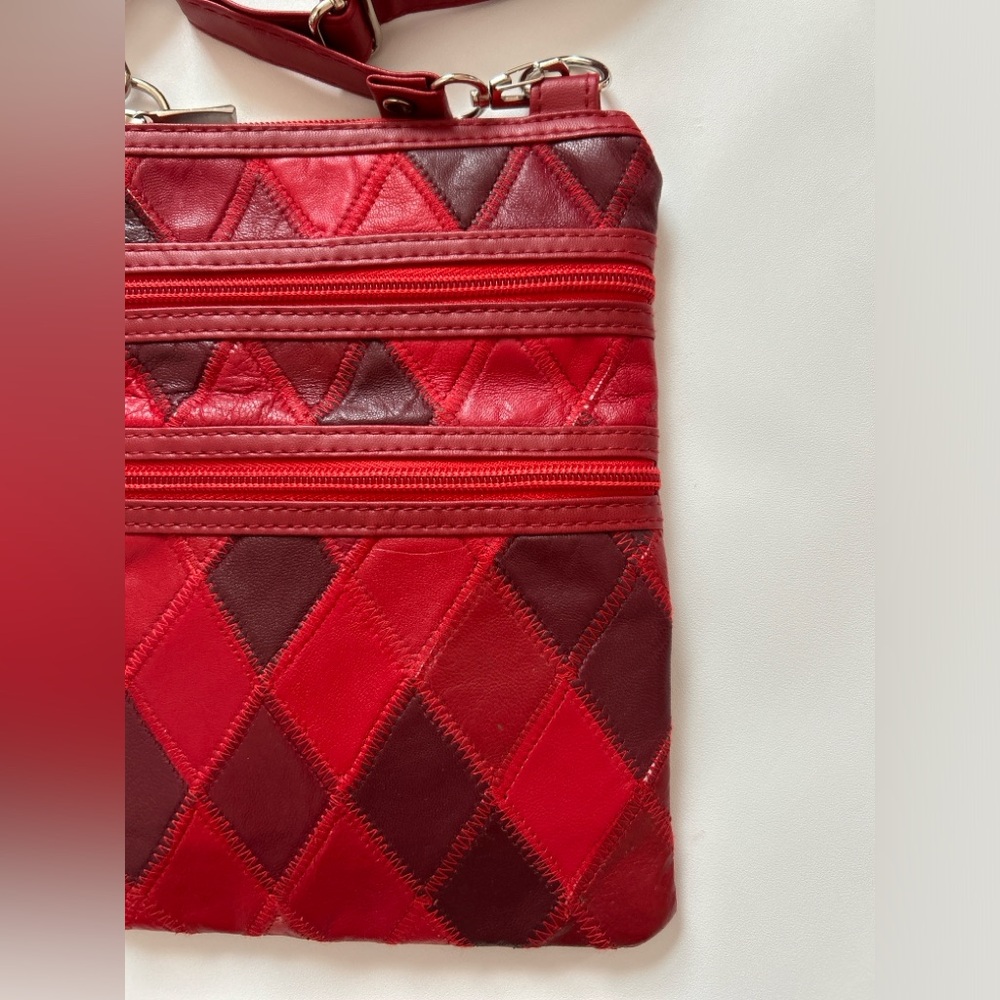 patchwork crossbody bag - Picture 2 of 3
